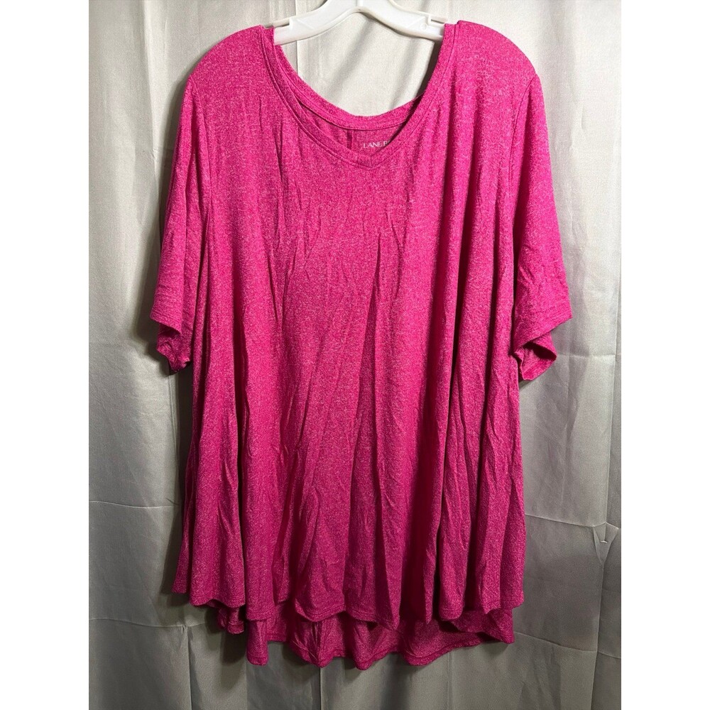 Nice Stretchy Lane Bryant Pink Shirt 26/28
